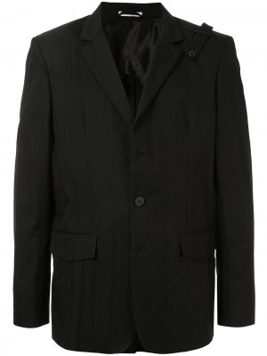 Однобортный пиджак Isabel Benenato. Цвет: черный