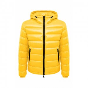Пуховая куртка Add. Цвет: жёлтый