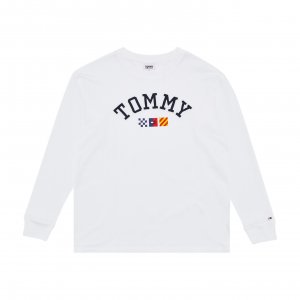 OVR ARCHIVE 2 LS TOMMY JEANS. Цвет: белый