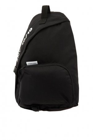 Черный рюкзак ZIQ & YONI. Цвет: черный