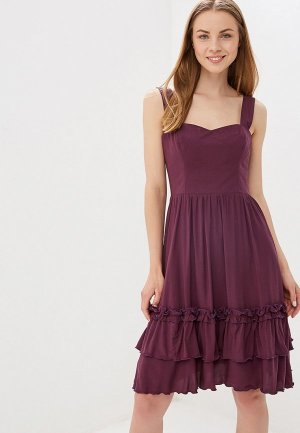 Платье Tutto Bene. Цвет: фиолетовый