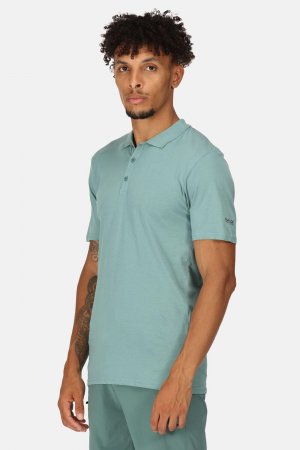 Рубашка поло с короткими рукавами из хлопка Coolweave 'Sinton' , зеленый Regatta