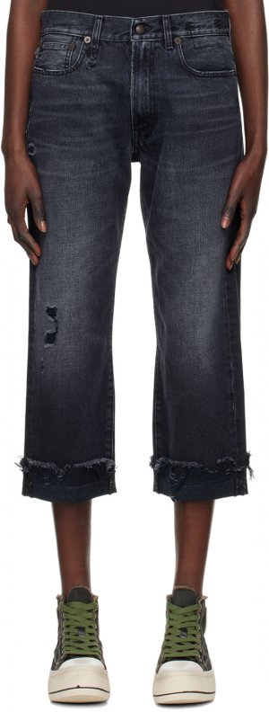 Черные джинсы-бойфренды R13