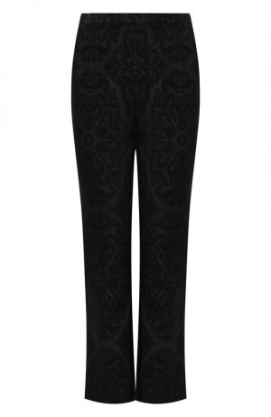 Расклешенные брюки Saint Laurent. Цвет: чёрный