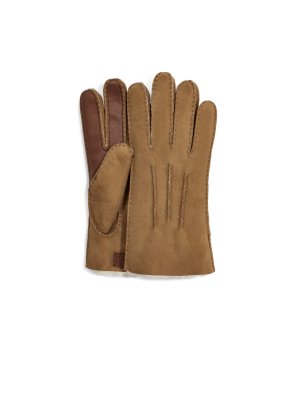 Перчатки M CONTRAST SHEEPSKIN TECH GLV UGG. Цвет: коричневый