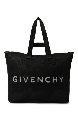 Текстильная сумка-шопер G-Shopper Givenchy. Цвет: чёрный