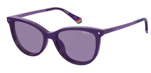 Солнцезащитные очки женские PLD 6138/CS фиолетовые Polaroid
