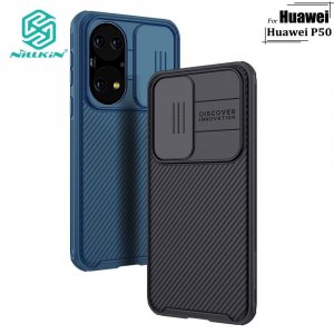 Роскошный жесткий чехол Nillkin для телефона Huawei P50 CamShield Pro с защитой конфиденциальности камеры