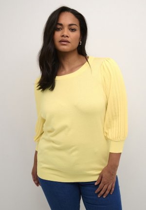 Вязаный свитер , цвет mellow yellow Kaffe Curve