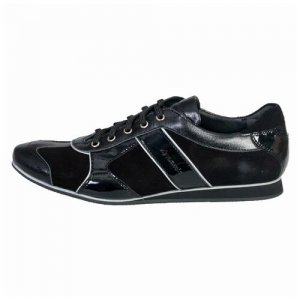 Черные мужские кроссовки C-122/01 (SL) Conhpol. Цвет: черный