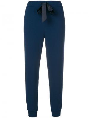 Зауженные спортивные брюки Aniye By. Цвет: синий
