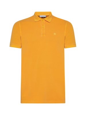 Рубашка поло с короткими рукавами , оранжевый Manuel Ritz. Цвет: оранжевый