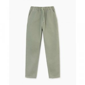 Джинсы зауженные , размер XXS/158 (36-38), зеленый Gloria Jeans. Цвет: оливковый/зеленый
