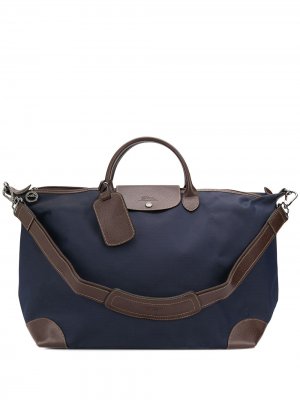 Большая сумка-тоут Boxford Longchamp. Цвет: синий