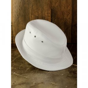 Шляпа , размер 57, белый Denkor. Цвет: белый