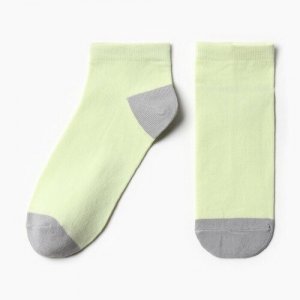 Носки , размер 23, зеленый, серый MILV. Цвет: серый/зеленый