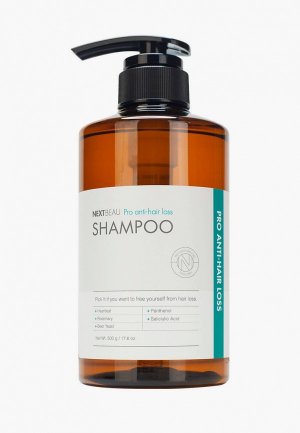 Шампунь Nextbeau Укрепляющий против выпадения волос, 500 г. Цвет: белый