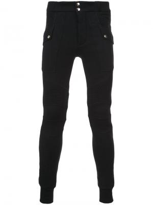 Спортивные брюки карго Balmain. Цвет: черный