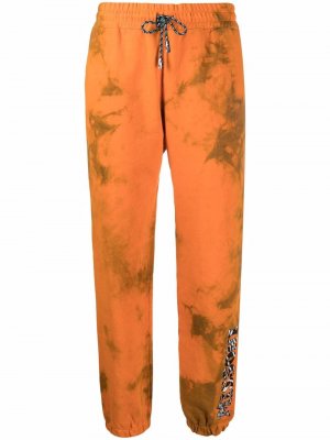 Спортивные брюки с принтом тай-дай Missoni. Цвет: оранжевый