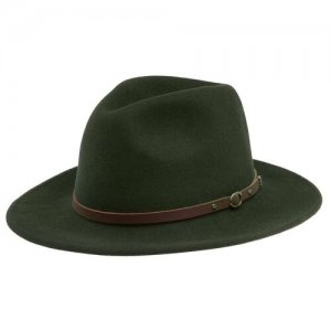Шляпа, размер 61, зеленый Christys
