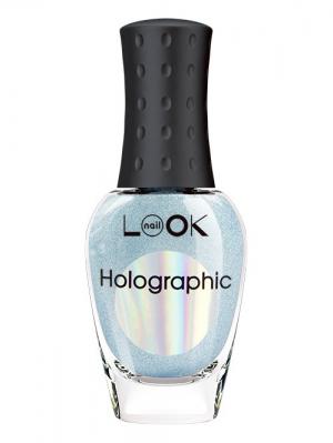 Лак для ногтей Holographic nailLOOK. Цвет: голубой