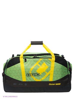 Сумка Dozer 8600 Green Hive Ogio. Цвет: зеленый, желтый