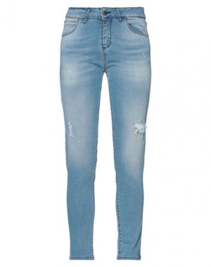 Джинсовые брюки FLY GIRL. Цвет: синий