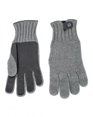 Шерстяные перчатки Harmont & Blaine. Цвет: серый