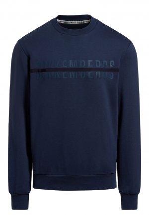 Пуловер BIKKEMBERGS. Цвет: синий