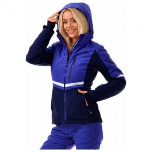 Куртка женская альфа WP 100_4 (21/22) фиолетовый-синий. Цвет: фиолетовый/синий