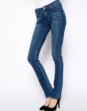 Зауженные джинсы с завышенной талией James Jeans. Цвет: lincoln