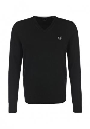 Пуловер Fred Perry CLASSIC V NECK SWEATER. Цвет: черный