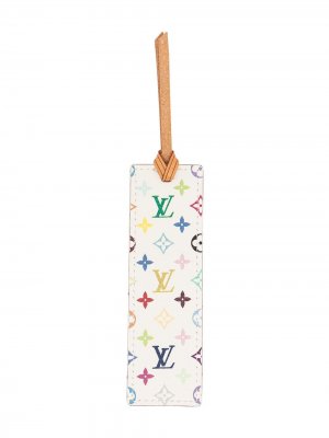 Закладка для книги Marque Page Cadeau pre-owned Louis Vuitton. Цвет: белый