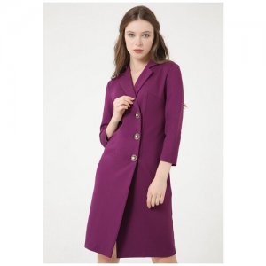Платье , размер 44, фиолетовый Мадам Т. Цвет: фиолетовый