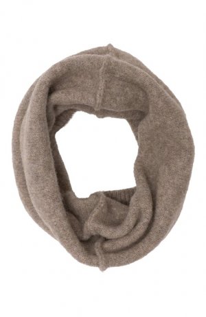 Шерстяной шарф-снуд Isabel Benenato. Цвет: бежевый