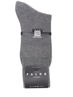 Носки хлопковые Tiago FALKE. Цвет: серый
