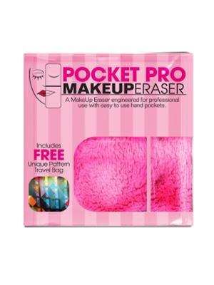 Makeup Eraser салфетка для снятия макияжа с карманами рук. Цвет: розовый
