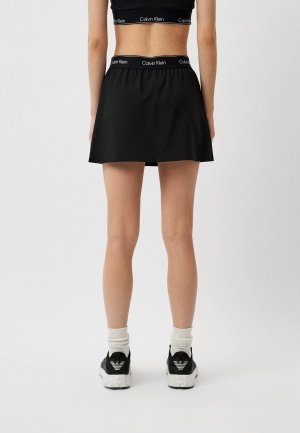 Юбка-шорты Calvin Klein Performance WO  - WOven Skirt. Цвет: черный