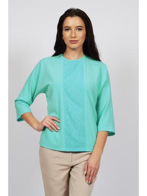 Блузка SOFIANA. Цвет: серо-зеленый