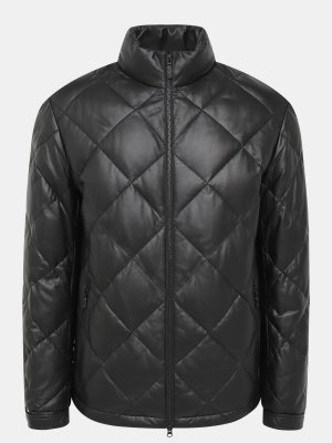 Кожаные куртки Alessandro Manzoni. Цвет: черный