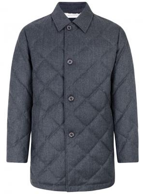 Стеганая куртка Mackintosh. Цвет: серый