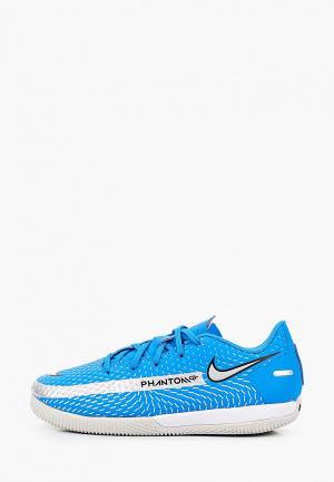 Бутсы зальные Nike JR PHANTOM GT ACADEMY IC. Цвет: синий