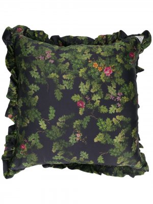 Подушка с цветочным принтом Preen By Thornton Bregazzi. Цвет: зеленый