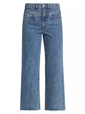 Укороченные джинсы Grace с пятью карманами Slvrlake, цвет satisfaction SLVRLAKE