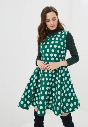 Платье Elmira Markes. Цвет: зеленый