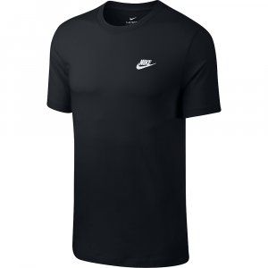 Мужская футболка Sportswear Club Tee Nike. Цвет: черный