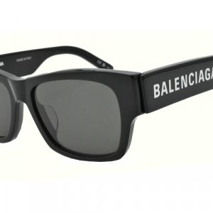 Солнцезащитные очки BB0262SA, черный BALENCIAGA. Цвет: черный