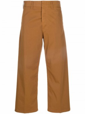 Укороченные брюки с завышенной талией Department 5. Цвет: коричневый