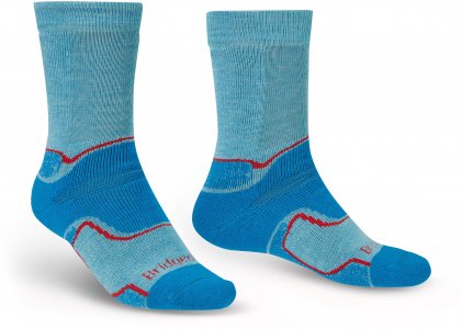 Носки-ботинки средней плотности из мериноса — мужские , синий Bridgedale