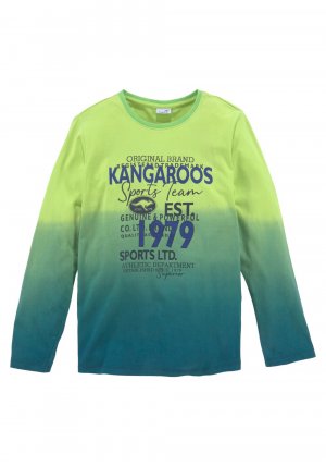 Рубашка , лаймовый/темно-зеленый Kangaroos
